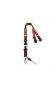 emniyet ve ara kilit tokalı saten logo baskılı promosyon boyun askı ipi kurumsal lanyard